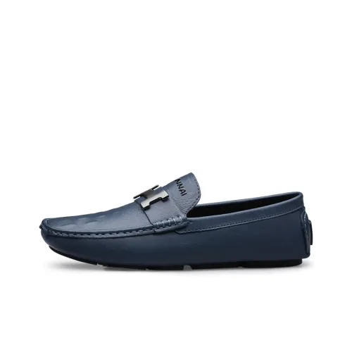 WENNAI Лоферы Blue Men's