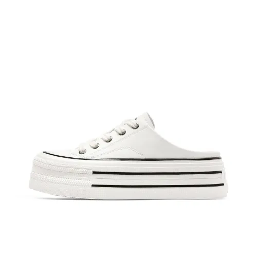 C°BANNER Скейтборд Кроссовки Низкие Белые Женские