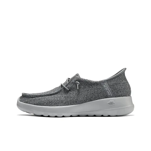 Skechers Повседневные Низкие Кеды Серые Женские