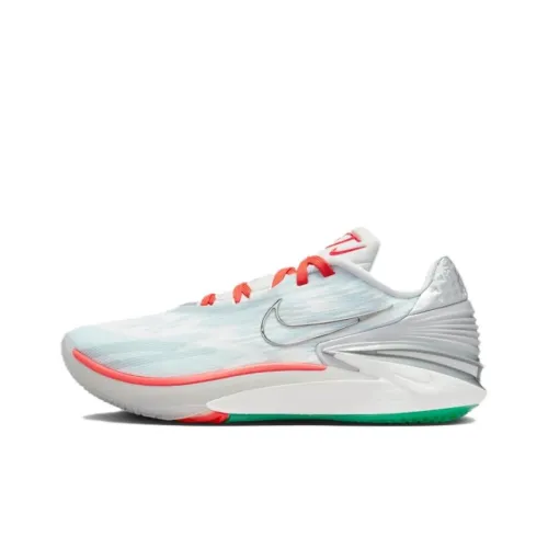 Nike Air Zoom г.T. Cut 2 Амортизация Slip Resistant Покрытие Низкий Топ Баскетбольные кроссовки Унисекс Белый Синий Красный Зеленый