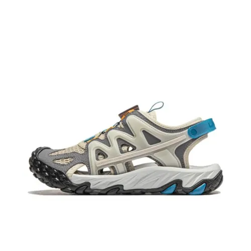 LINING YOUNG Sports Life Collection Детские сандалии Серый Школьный возраст