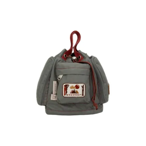 Doughnut Переработанный полиэстер Рюкзак Экстра мини Унисекс Серый