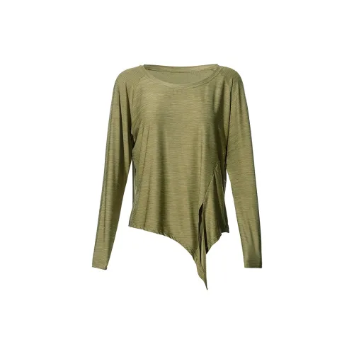 DAZI Женские Йога T-рубашки