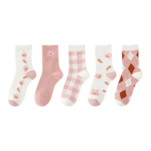 MIIOW Носки Crew Женские упаковка из 5 пар