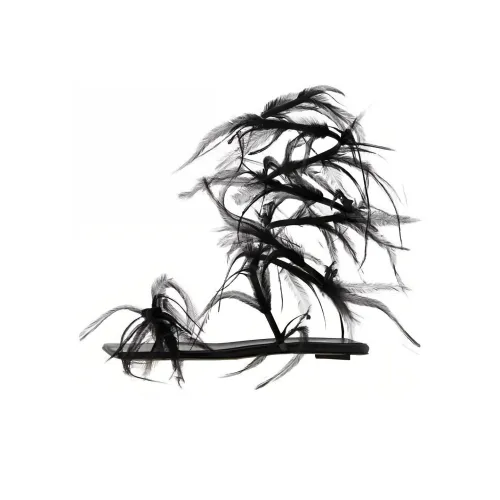 The Attico One Ремешок Сандалии Женские Черные