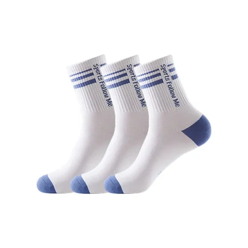 H YXIANG Носки Crew Мужские упаковка из 3 пар