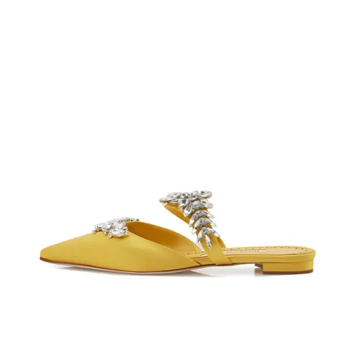 MANOLO BLAHNIK Домашние тапочки Женские