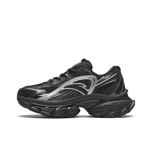 ANTA Life Collection Повседневный Низкий Топ Черный/Золото Титан Мужской