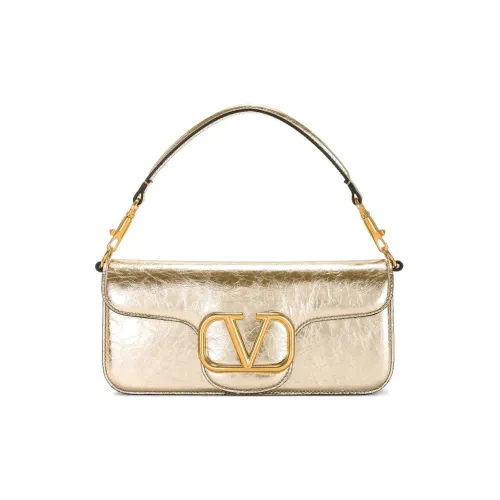 Valentino GARAVANILocò Кожа Через плечо Одно плечо Сумка Женская Золотая