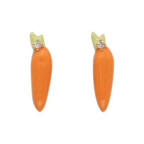 ROAELOVE Латунь Циркон Серьги-гвоздики из стерлингового серебра 925 пробы Женские