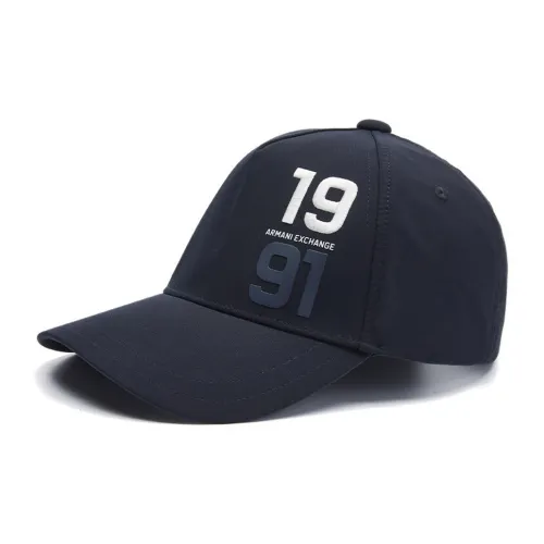 ARMANI EXCHANGEAE Полиэстер Эластан Бейсболки Мужские Темно-Синие