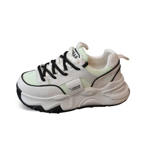 Pak Channy Дышащие Кроссовки с Низким Верхом и Толстой Подошвой для Увеличения Высоты Женские