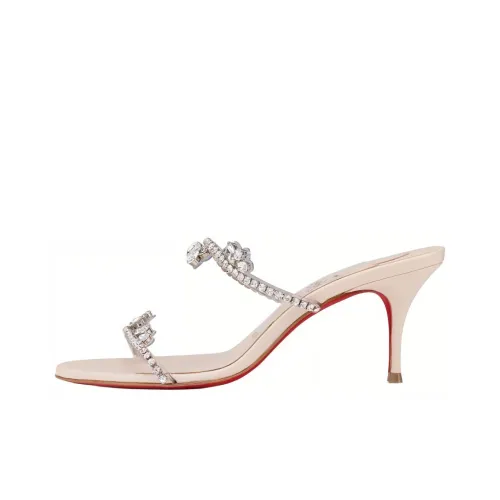 CL Слипоны Женские Серебряные