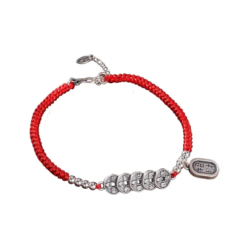 Reverevis Серебряные браслеты на щиколотку для женщин