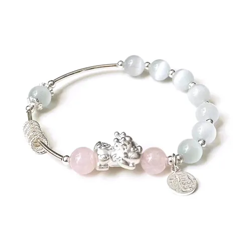 VANA Браслеты с камнем "Кошачий глаз" Женские