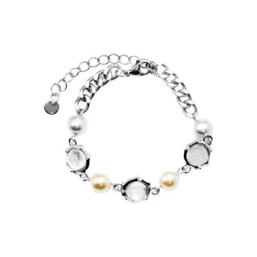 KING OF BLING Сплав Искусственный жемчуг Браслеты Унисекс