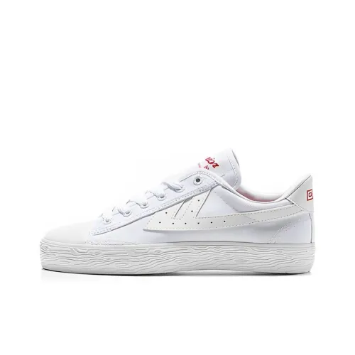 Warrior Low Top Sneakers White Unisex