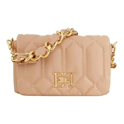 Elisabetta Franchi Кожа Сумка через плечо Женская Оранжевая