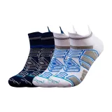 Белый + Темно-синий, Амортизация, Комфортный и Дышащий [2 упаковки]