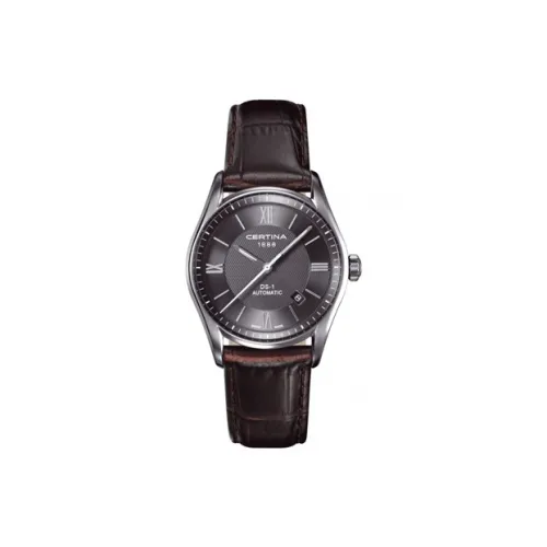 Certina Автоматический Механический Механизм Мужские Часы 39 мм Серый
