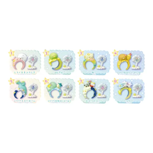 RE MENT Corners OF Жизнь Звездное небо Кольцо Счастливый Draw Целая коробка 8 шт