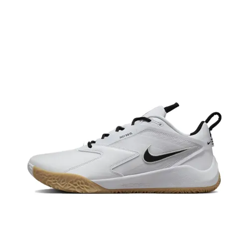 Nike Zoom HyperAce Slip-Resistant Abrasion-Resistant Breathable Low-Top Training Shoes Unisex White Black Найк Zoom HyperAce противоскользящие устойчивые к истиранию дышащие низкие кроссовки для тренировок унисекс белые черные