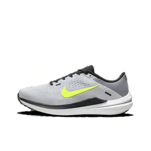 Nike Air Winflo 10 Амортизация Низкий Топ Повседневные Беговые Кроссовки Мужские Серые