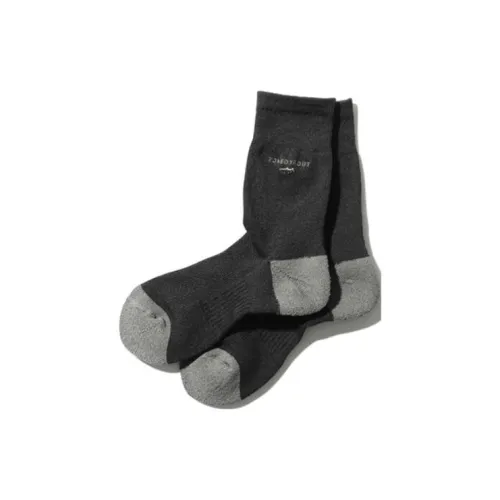 SNOW PEAK x TONED TROUT Носки Crew Унисекс Черные