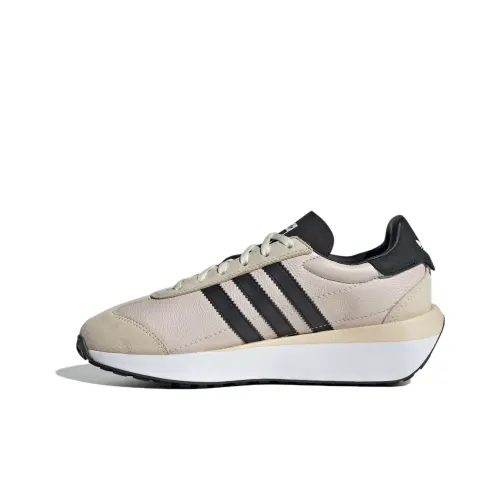 Adidas Originals COUNTRY XLG Амортизирующие беговые кроссовки для бега с низким верхом устойчивые унисекс бежево-черные