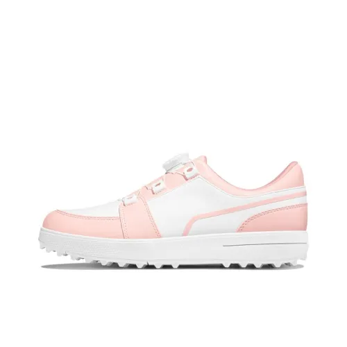PGM Golf Shoes Низкий Топ Белый Розовый Женский
