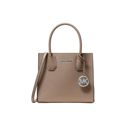 MICHAEL KORS Mercer Кожа Тоут Сумка Сумка для покупок Сумка на плечо Сумка среднего размера Женская Тауповый