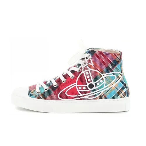 Vivienne Westwood Canvas Shoes High Top Multicolor Women's