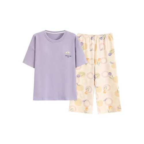 Pretty Lady Pajama Комплект Женский Светлый Лавандовый