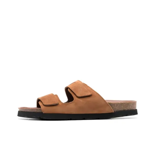 PALM ANGELS Слипоны Мужские Коричневые