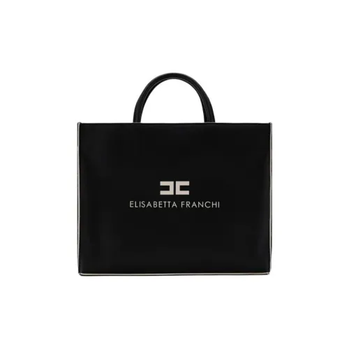 Elisabetta Franchi Сумка из синтетической кожи женская черная