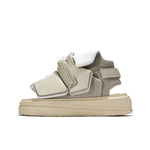 NORVINCY Корейский стиль Платформа Пляжные сандалии Стильные Сандалии Унисекс Хаки