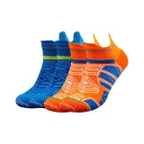 Синий+Оранжевый, Амортизация, Комфортный и Дышащий [2 упаковки]