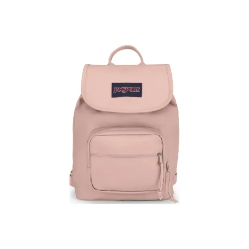 JanSport Переработанный полиэстер рюкзак мини унисекс туманно-розовый