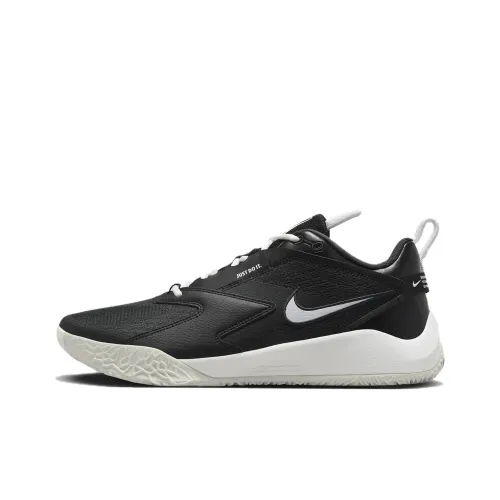 Nike Zoom HyperAce 3 Устойчивые к истиранию Волейбольные кроссовки Унисекс Черный Белый