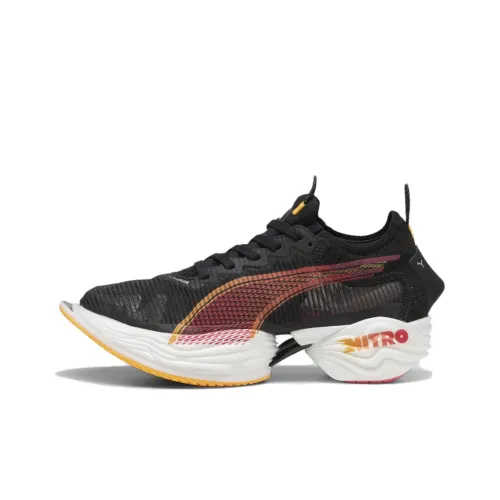 PUMA Fast R Nitro Elite 2 Беговые кроссовки Низкий Топ Черный Женские