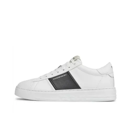 EMPORIO ARMANI Скейтборд Кроссовки Низкие Белые Мужские