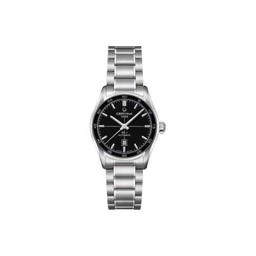 CERTINA Автоматический Механический Movement Женские Часы 30MM Черные