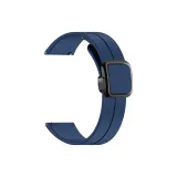 Складной магнитный квадрат с ремешком из силикона - полуночный синий