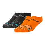 Оранжевый + Черный, махровая подошва, дышащий стелька [2 упаковки]