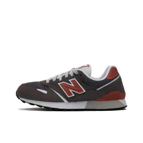 New Balance NB 446 Low Топ Повседневные Беговые Кроссовки Унисекс Кофейного Цвета