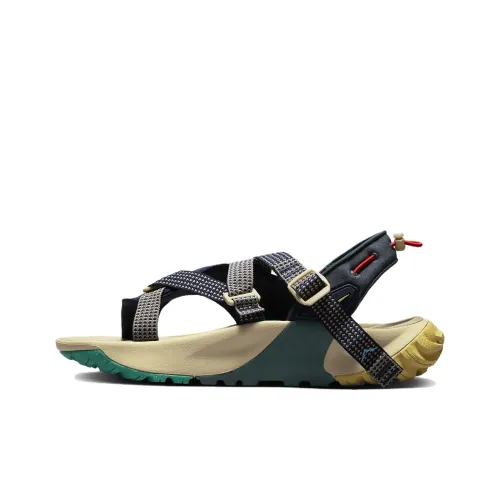 Nike Oneonta Пляжные сандалии Мужские Черные Желтые