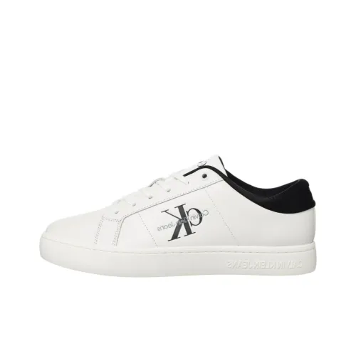 CKJ CALVIN KLEIN JEANS Скейтборд Кроссовки Низкие Белые Мужские