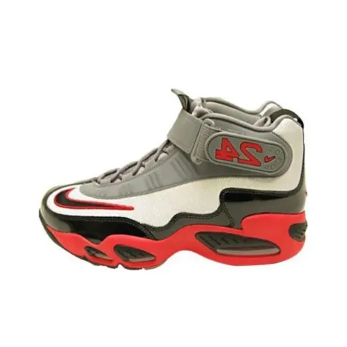 Nike Air Griffey Max 1 Амортизация Износостойкий MID Топ Кроссовки для тренировок Мужские Серые