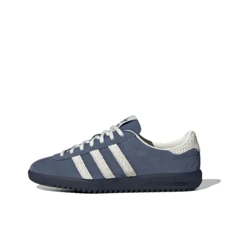 Adidas Originals Bermuda Low Топ Кроссовки для скейтбординга Женские Белые Синие
