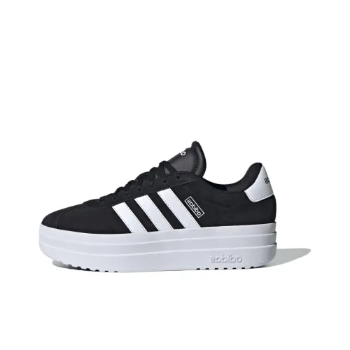Adidas Скейтборд Кроссовки Низкие Черные Белые Женские
